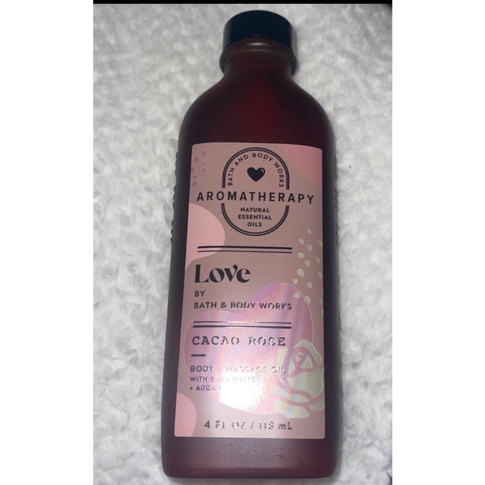 Bath and Body Works Aromatherapy cacao rose oil